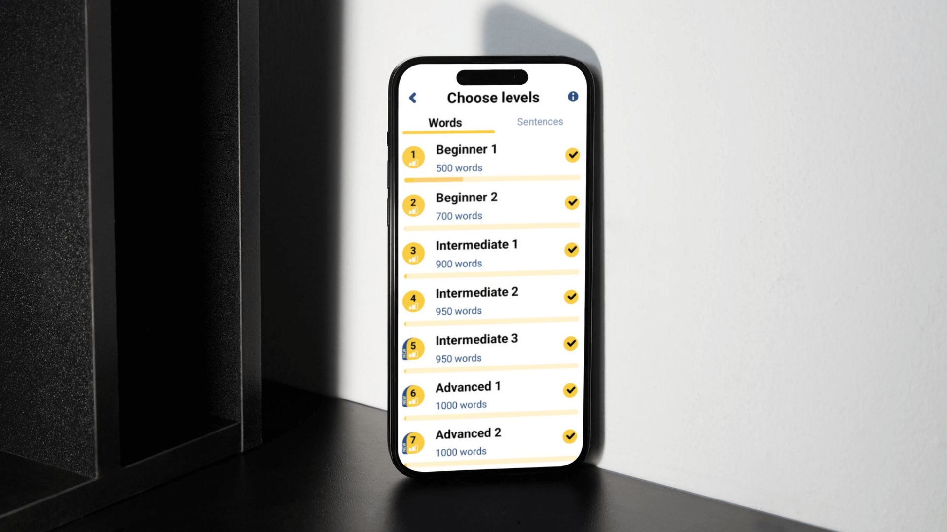 Learn languages with FunEasyLearn - an award-winning app with levels aligned to the CEFR