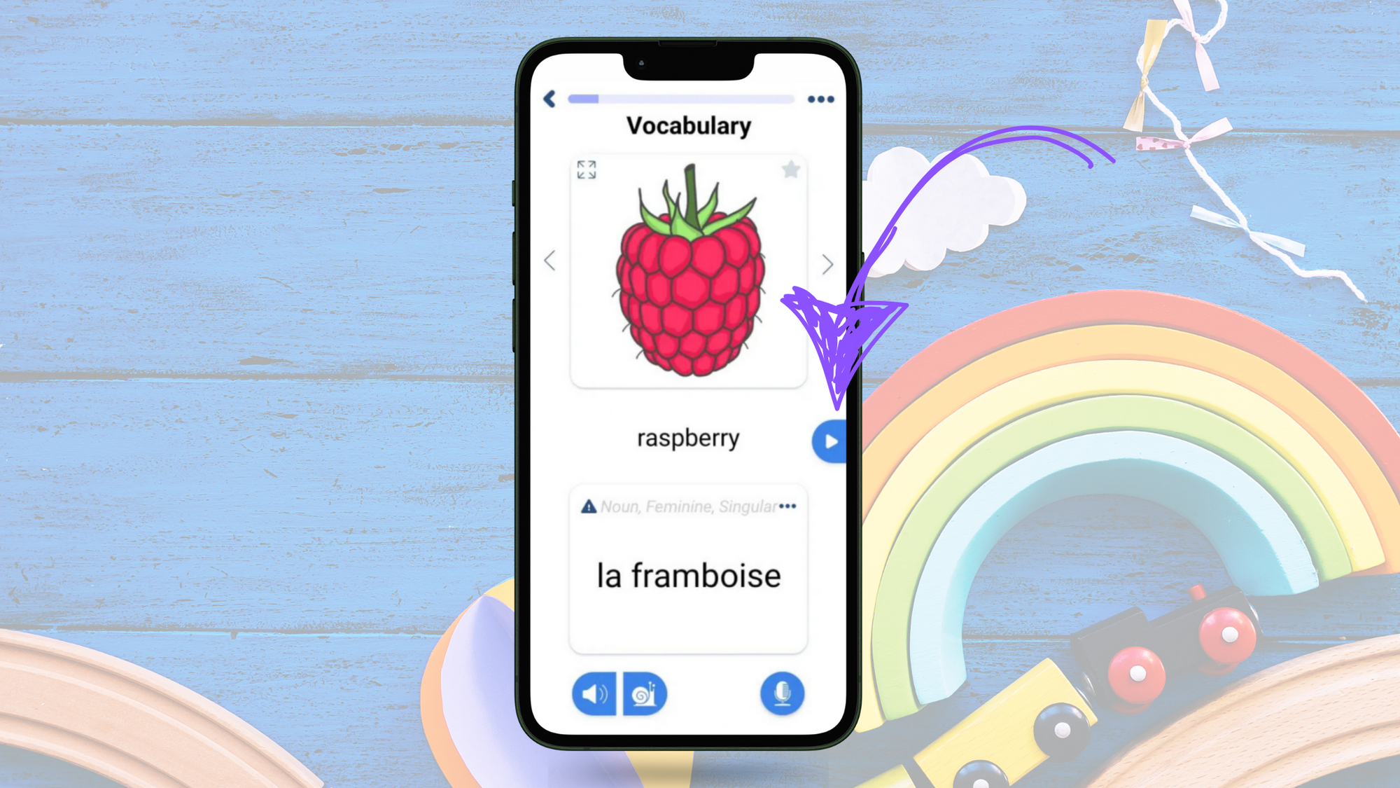 Vocabulary autoplay helps young learners master a new language without supervision