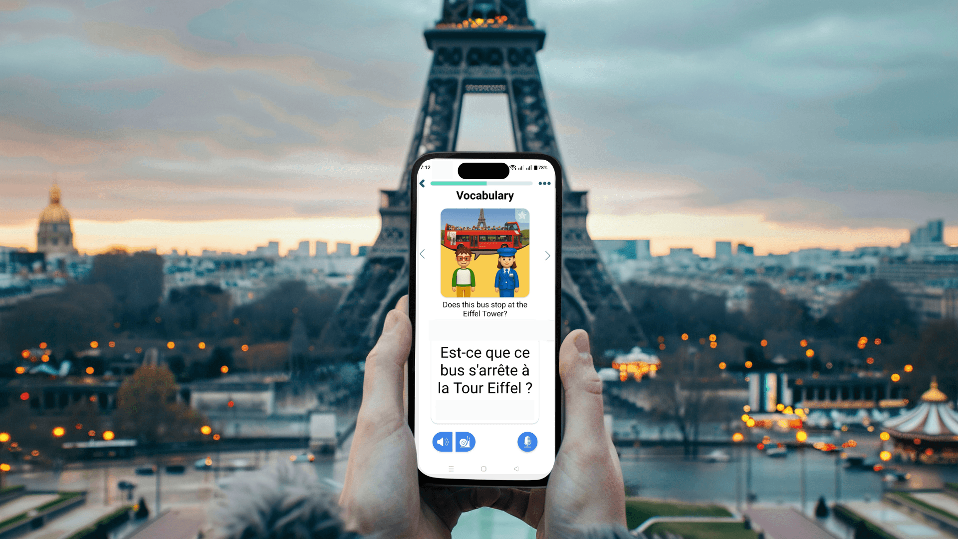 Learning French with FunEasyLearn